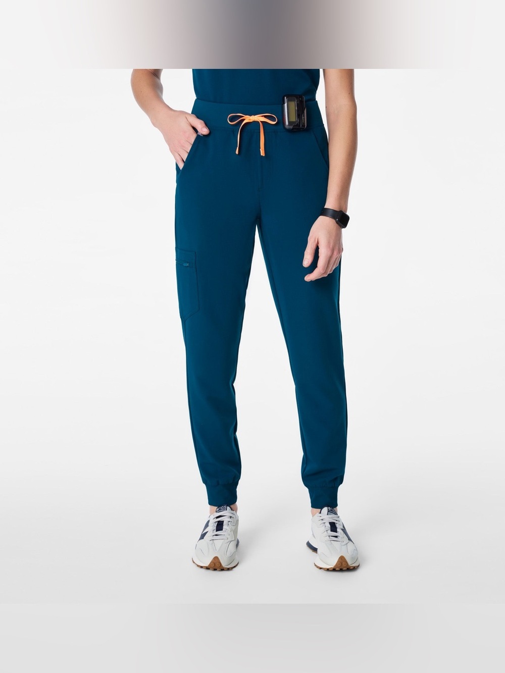 Zamora High-Rise Jogger Scrub Pant Deep Reef
